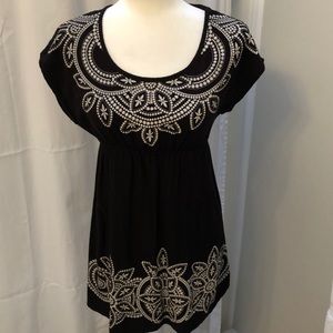 Beautiful Papaya Tunic Top